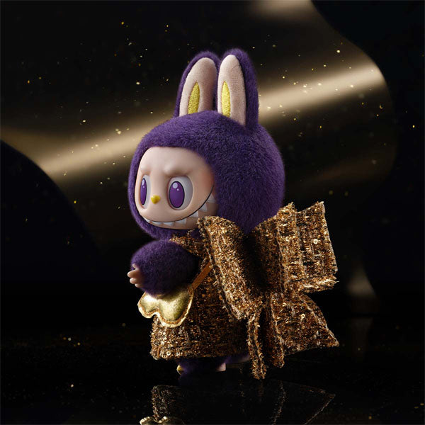 Pop Mart x THE MONSTERS: Labubu Wearing PRONOUNCE Fashion Label Wings Of Fortune Plush Doll Pendant (1pc)