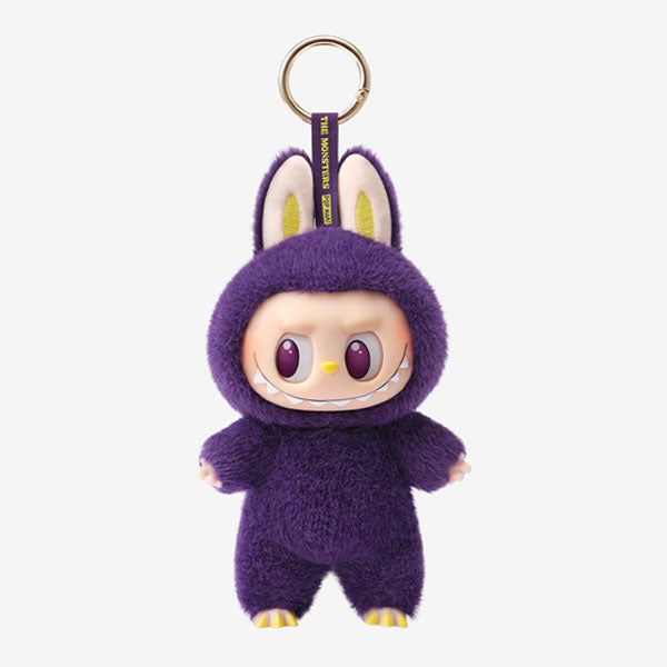 Pop Mart x THE MONSTERS: Labubu Wearing PRONOUNCE Fashion Label Wings Of Fortune Plush Doll Pendant (1pc)